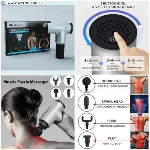 Blueidea Fascial Gun Deep Muscle Massage In Pakistan