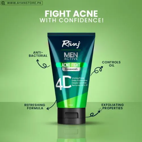 Rivaj Men Acno Fight Face Wash in Pakistan