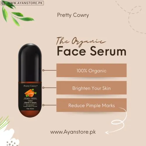 Pretty Cowry Anti Aging Hydrating Carrot Serum