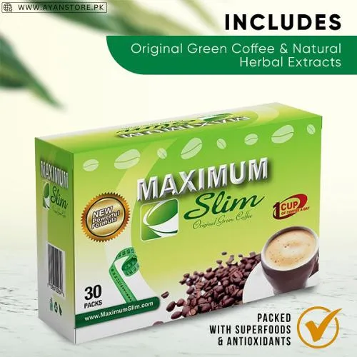 Maximum Slim Green Coffee In Pakistan