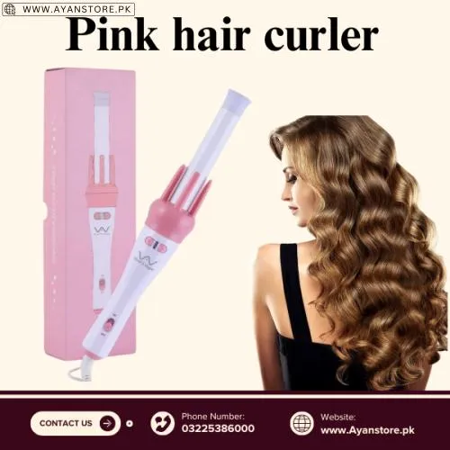 Pink Hair Curler Pakistan