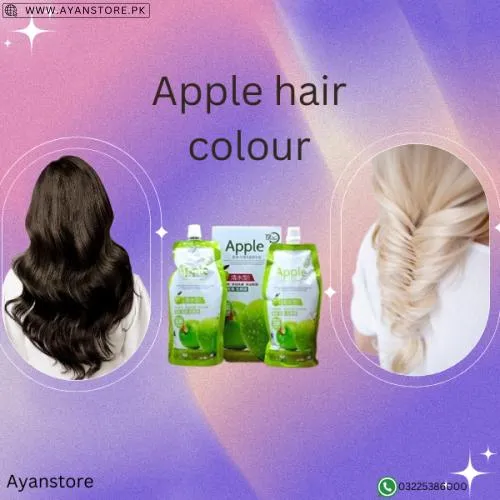 apple hair color in pakistan