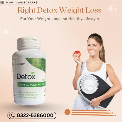 Nutright Right Detox Weight Loss Tablets