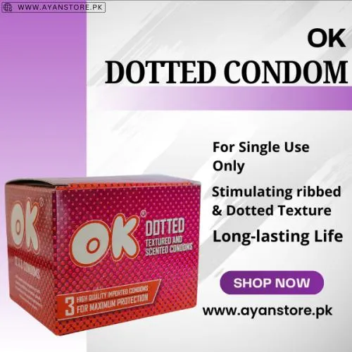 Ok Dotted Condom In Pakistan