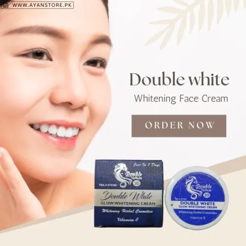 Double White Whitening Face Cream