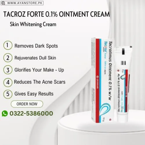 Tacroz Forte 0.1% Ointment Cream 