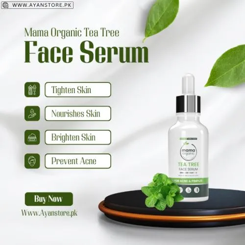 Mama Organic Tea Tree Face Serum