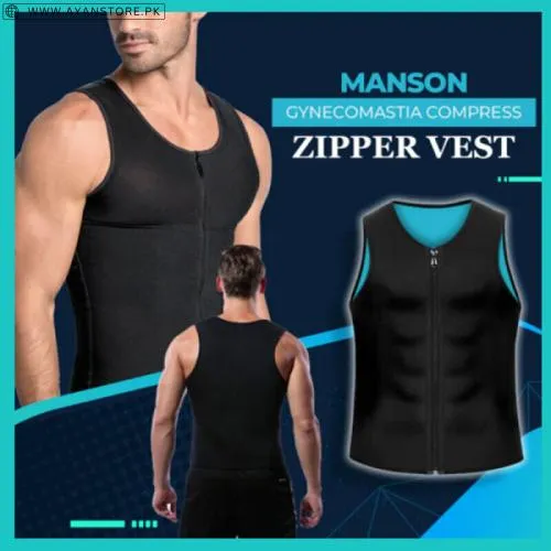 Mens Zipper Vest in Pakistan 