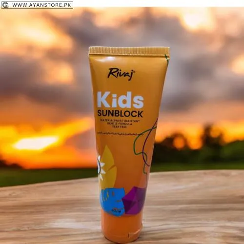 Rivaj Kids Sunblock Water & Sweat Resistant in Pakistan