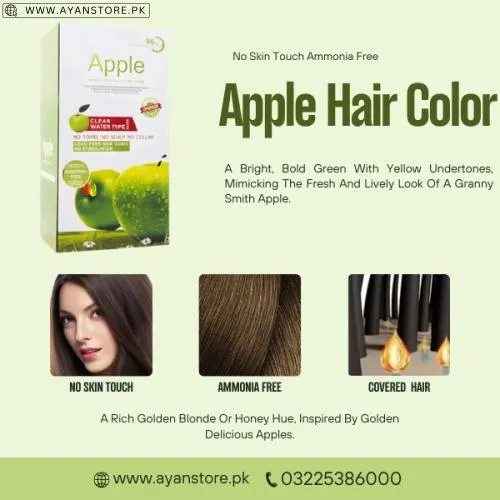 Apple Hair Color Dark Brown